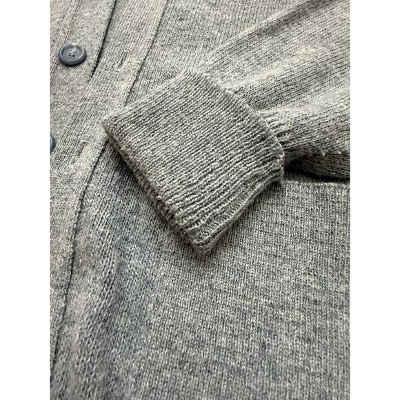 Vintage Lord Jeff Made In The USA Cardigan Grampacore Medium Baby Blue - Picture 3 of 10